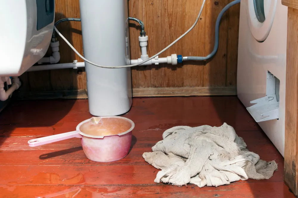 Leaking water