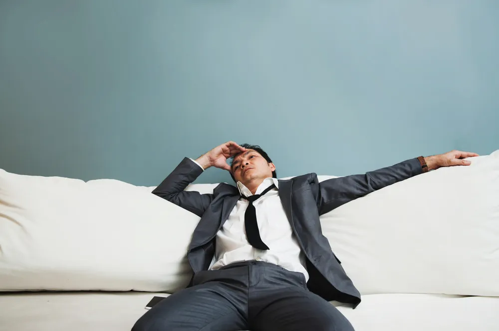 tired at work